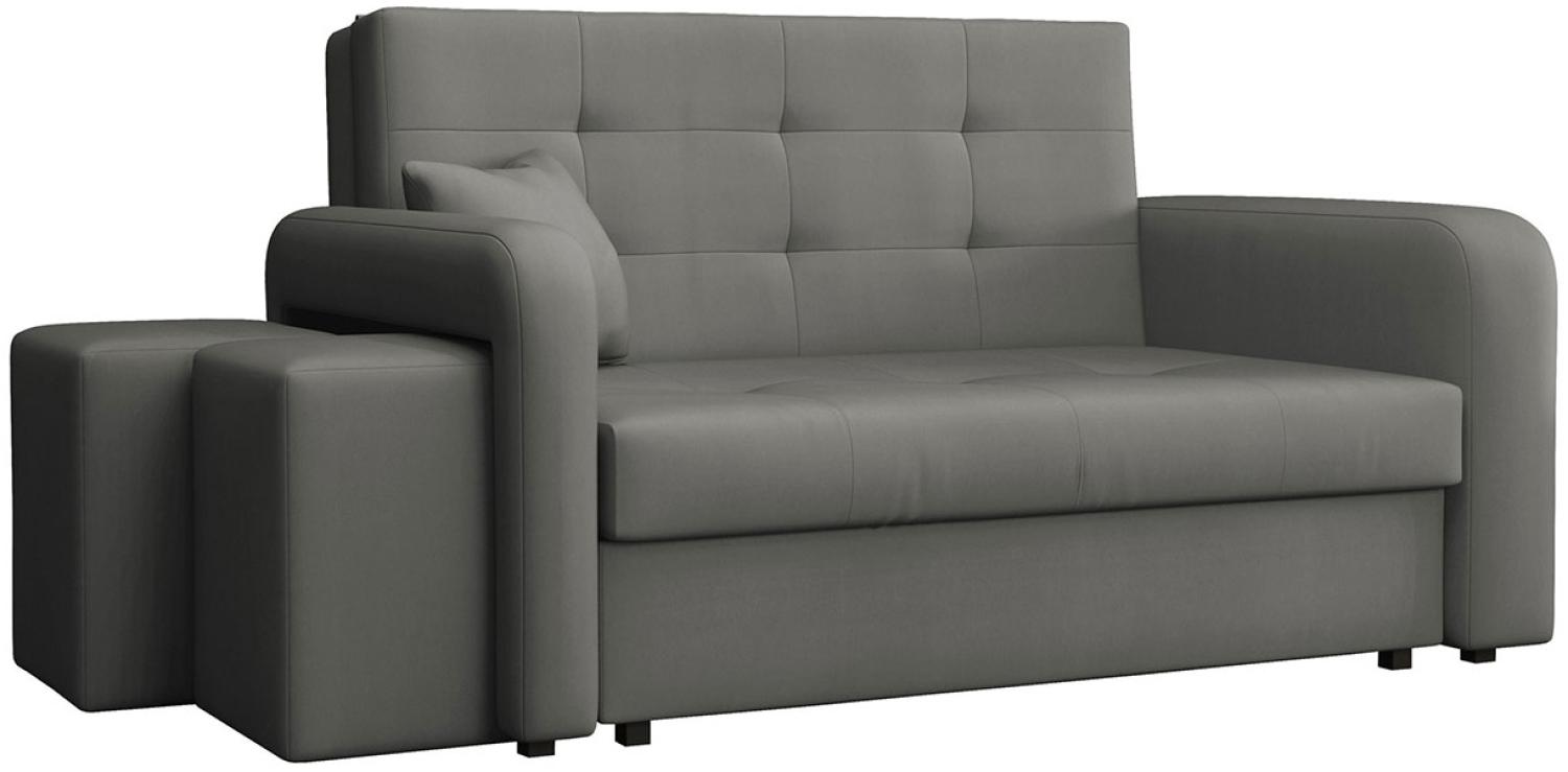 Schlafsofa Viva Home II, Nische für Hocker auf der linken Seite, Farbe: Manila 16 Bild 1