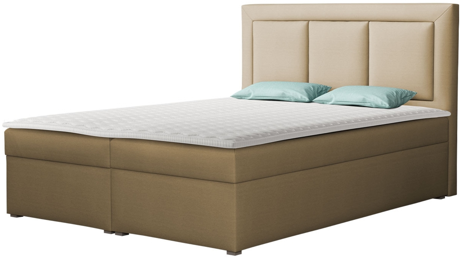 Boxspringbett Moden Box (Farbe: Victoria 14 853, Größe: 140x200 cm) Bild 1