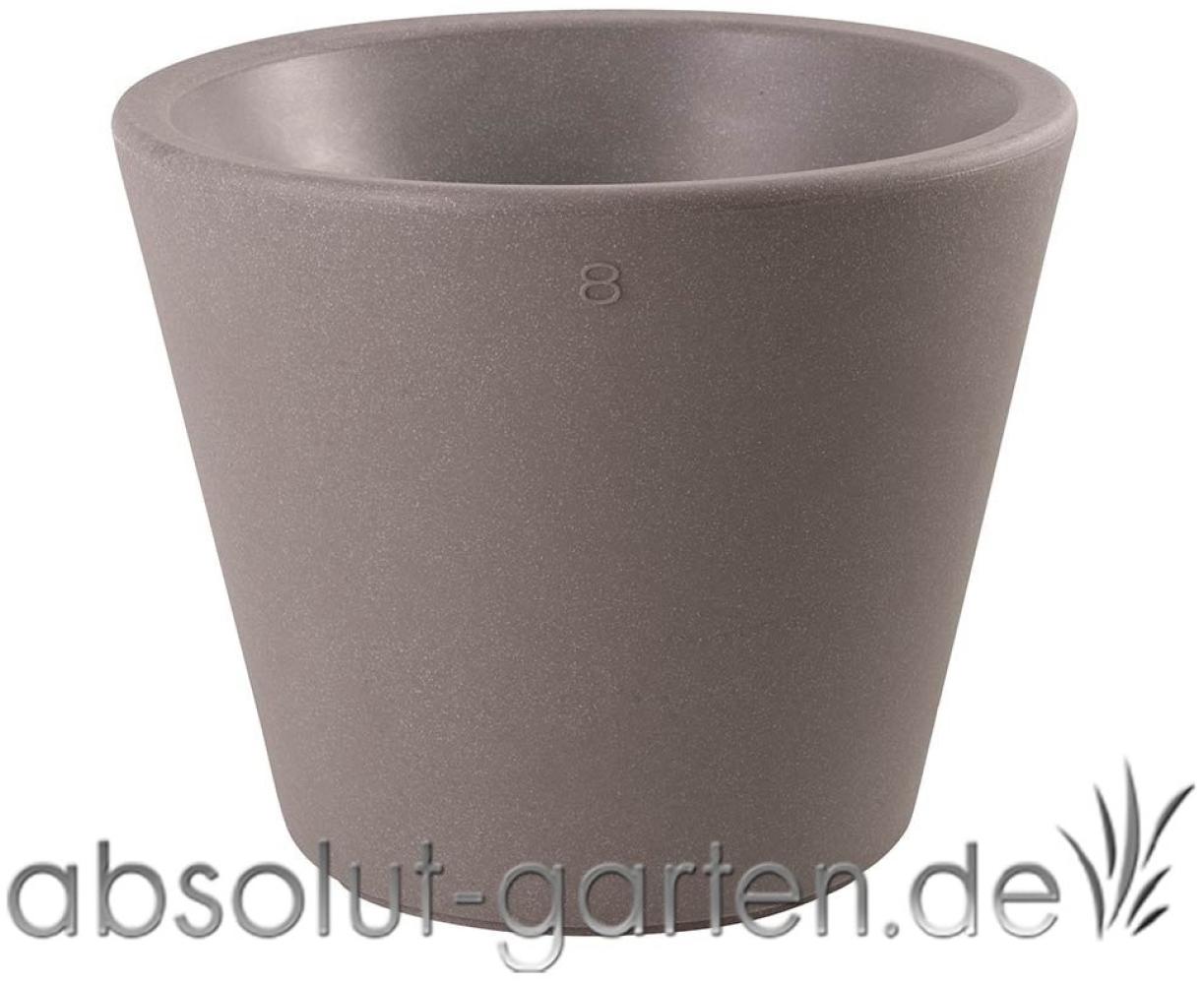 Blumentopf LED Shining Classic Pot (taupe XM E27) Bild 1