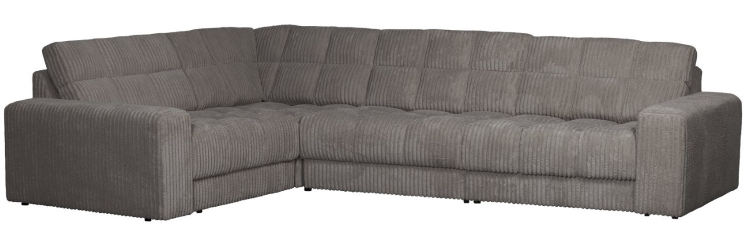 Ecksofa Date mit Cordbezug Links, Terrazzo Bild 1