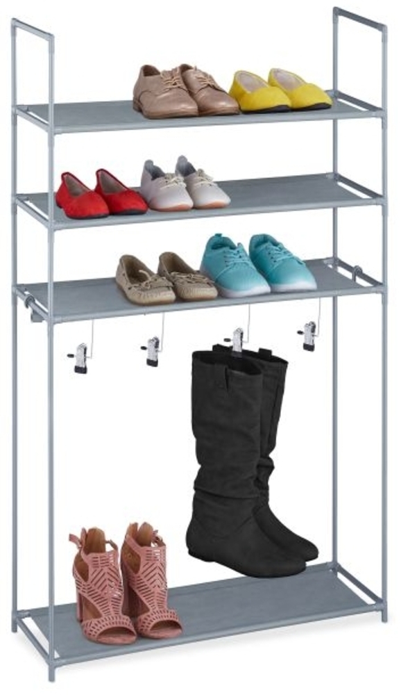Schuhregal mit Stiefelfach Bild 1