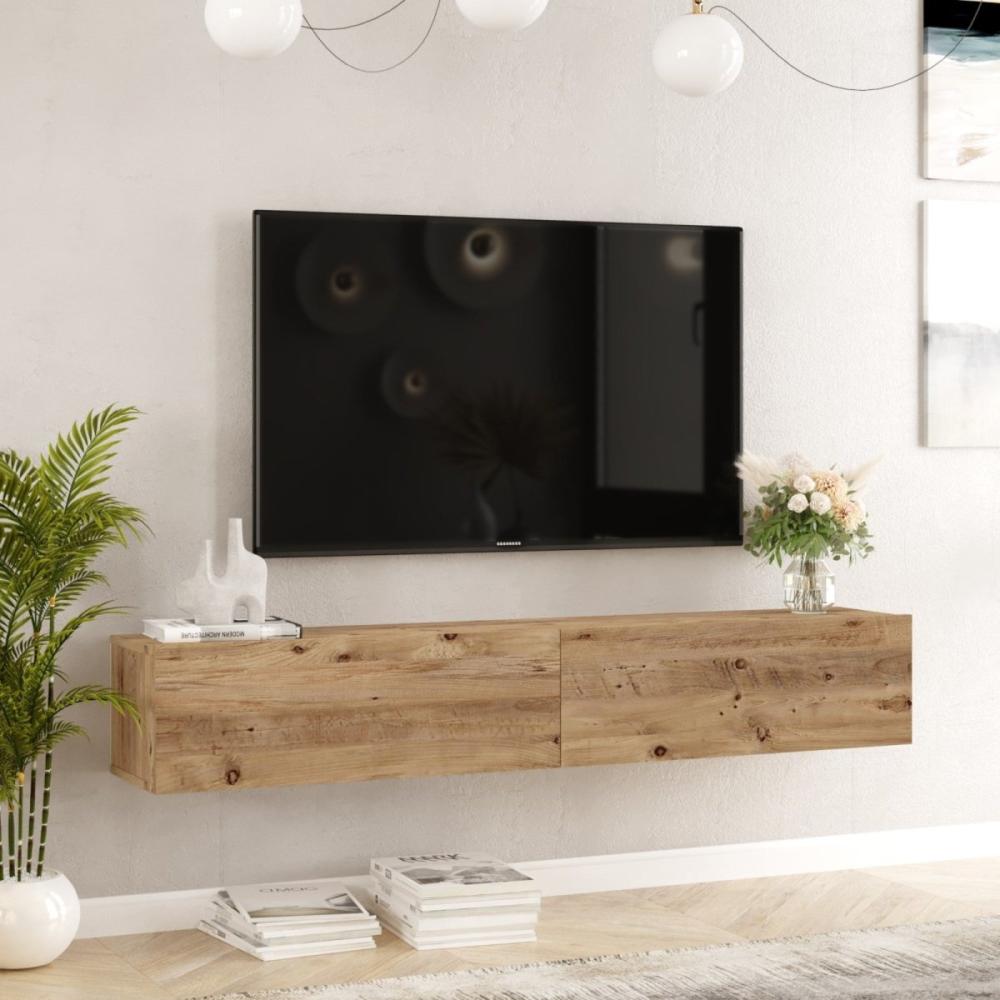 Designer TV Lowboard Banzi Holz Bild 1