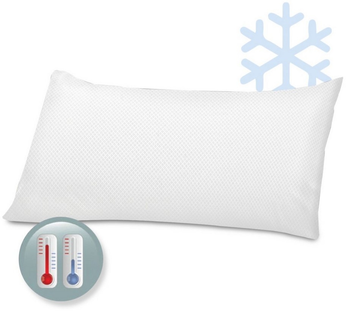 Velfont® Kissenbezug Thermo Comfort Frost, (1 Stück), wärmeregulierender Kissenbezug Bild 1