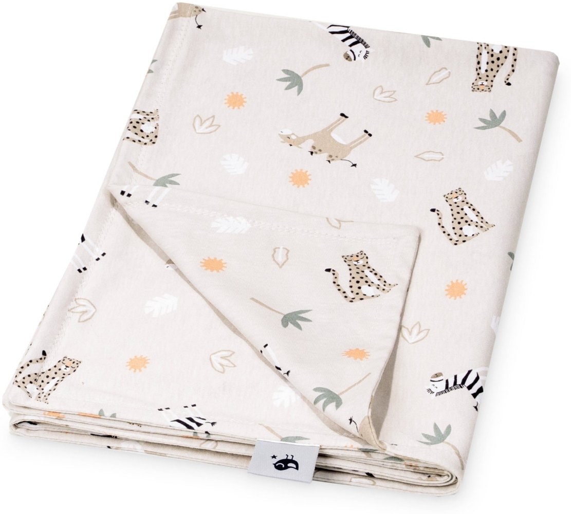 Jerseydecke, Savanne beige Bild 1