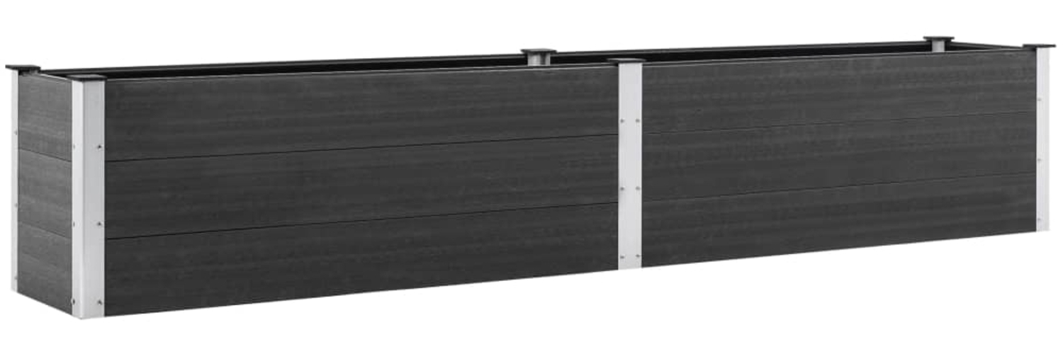 vidaXL Garten-Hochbeet 200x50x54 cm WPC Grau 318095 Bild 1
