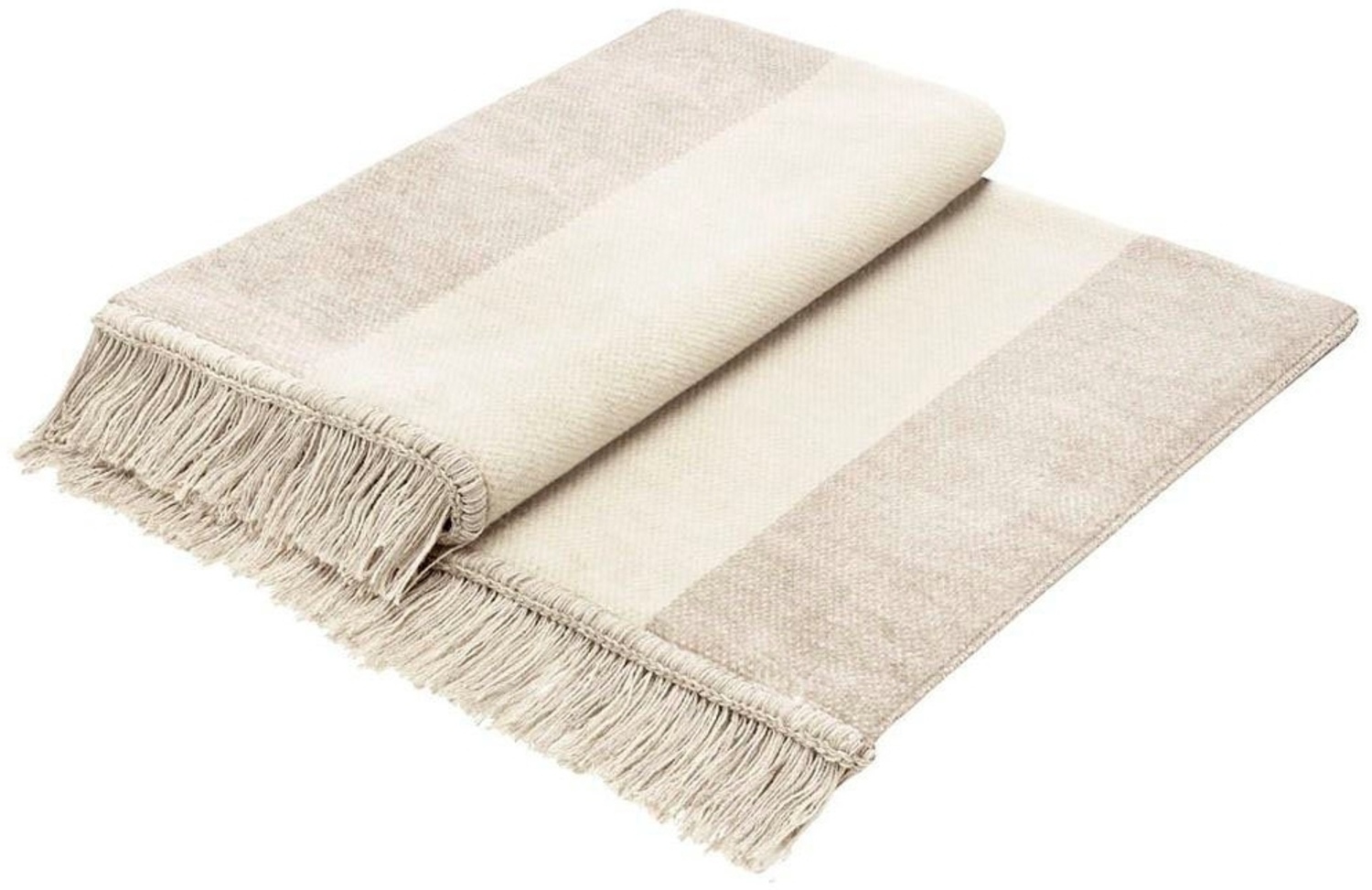 Wohndecke Salt & Pepper, Biederlack, mit Melange-Optik Bild 1