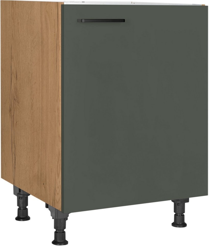 nobilia® Spülenschrank "Easytouch", Ausrichtung wählbar, vormontiert, in den Breiten 45 und 60 cm, mit höhenverstellbaren Sockelfüßen Bild 1