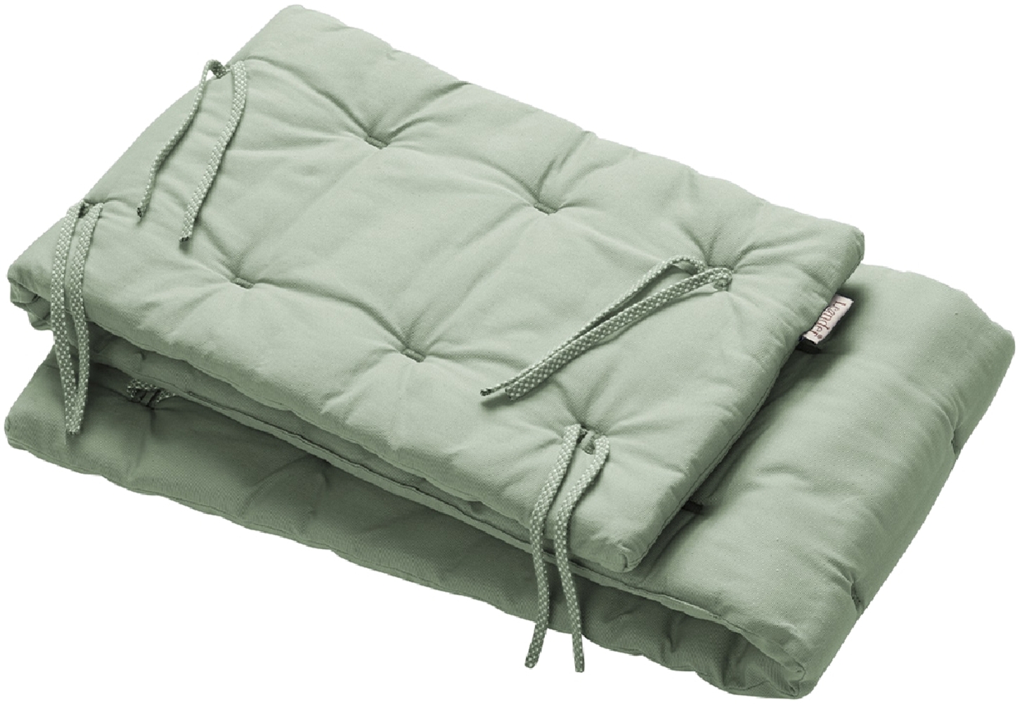 Bumper for Linea and Luna baby cot Sage green 7008 Bild 1