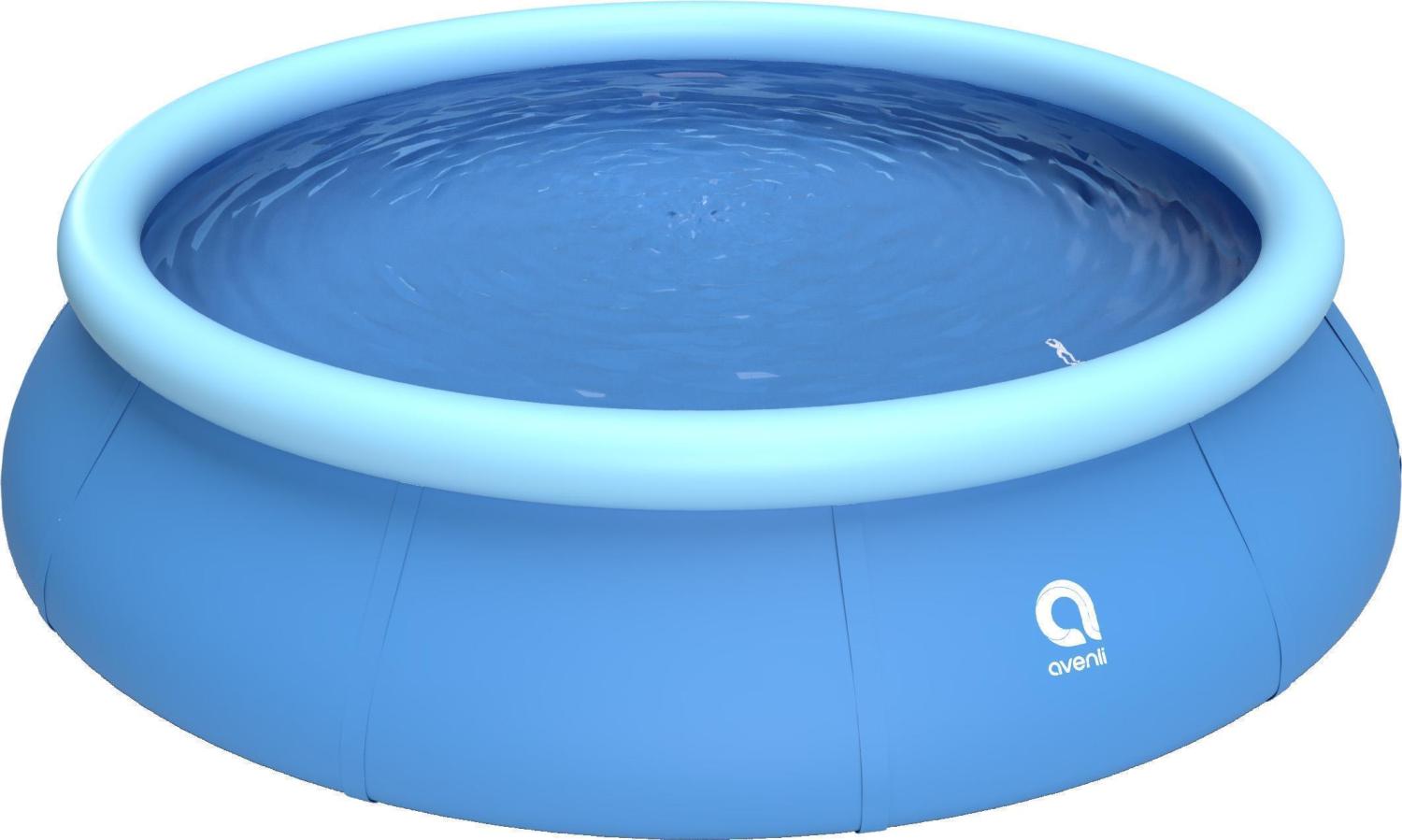 Avenli Prompt Set Ø 360 x 90 cm Quick Up Gartenpool Aufstellpool mit aufblasbarem Ring Ersatzpool ohne Zubehör Bild 1