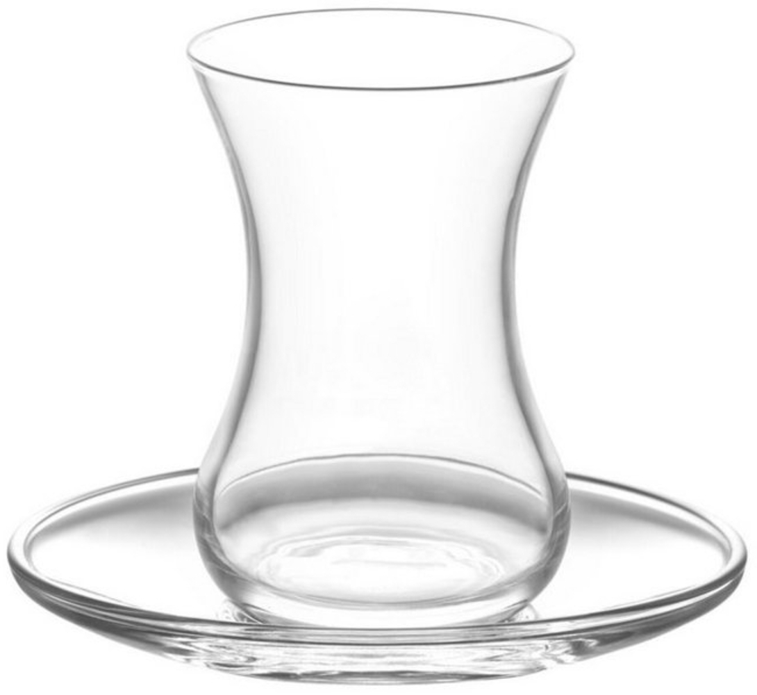 LAV Teeglas Demet Türkische Teegläser Set 12tlg Traditionelles Set, Glas Bild 1