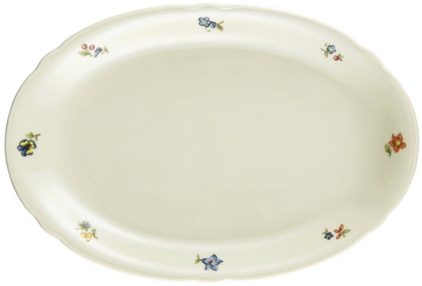 Seltmann Weiden Servierplatte oval 31x21 cm Marieluise Blütenmeer 001.294500 Bild 1