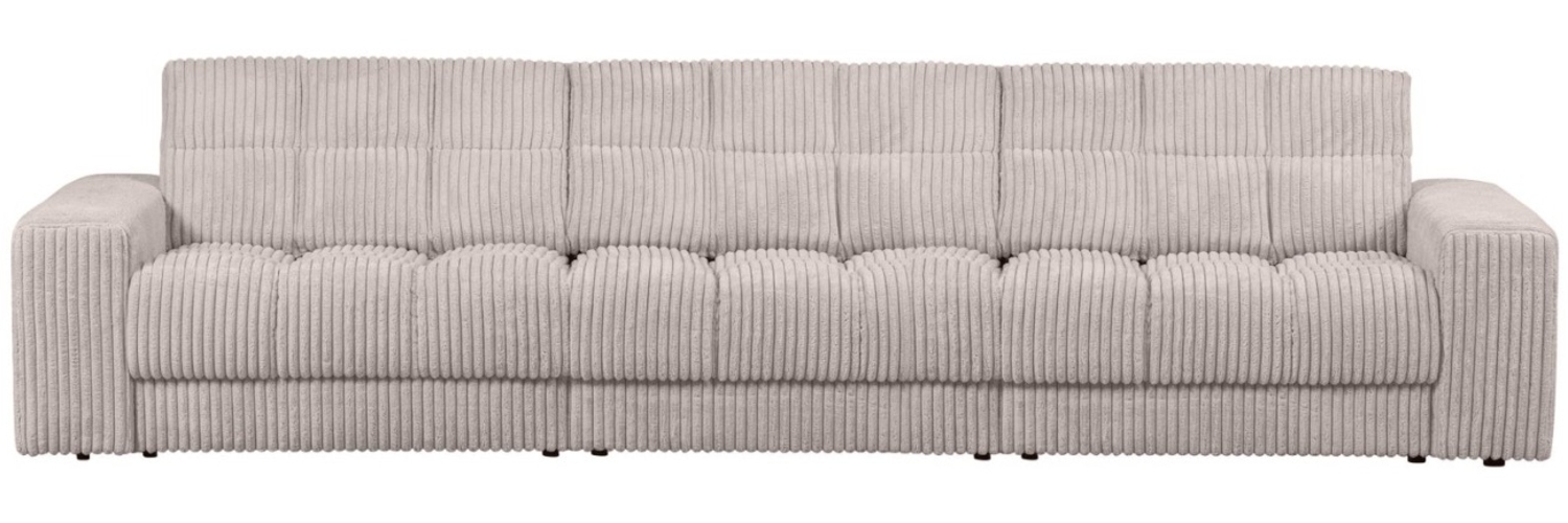 Sofa Date 3-Sitzer mit Cordbezug, Natur Bild 1