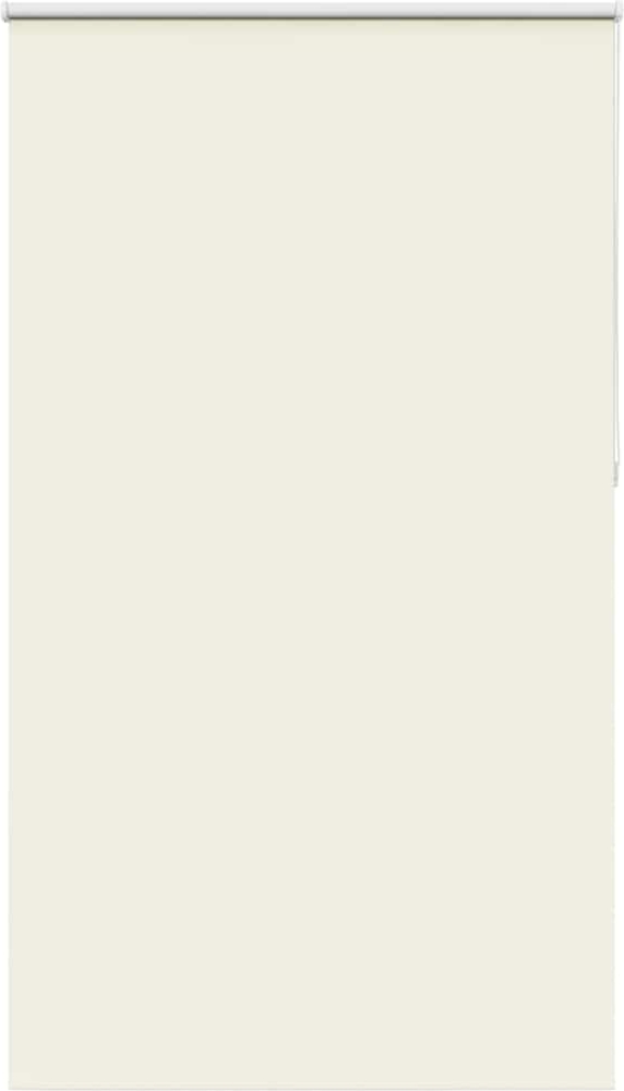 vidaXL Verdunkelungsrollo Cremeweiß 120x230cm Stoffbreite 116,6cm 4011730 Bild 1