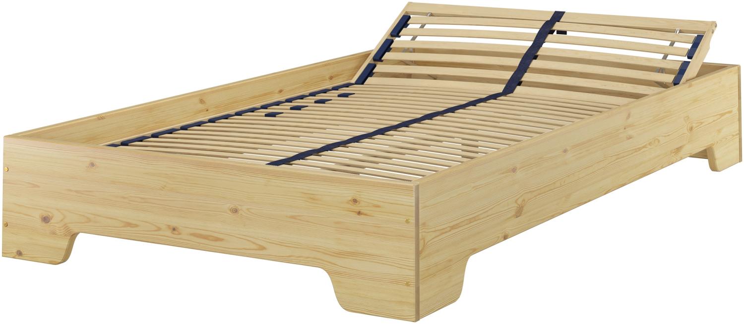 Funktionsbett Bettrahmen 120x220 großes Holzbett V-60. 56-12-220 Bild 1