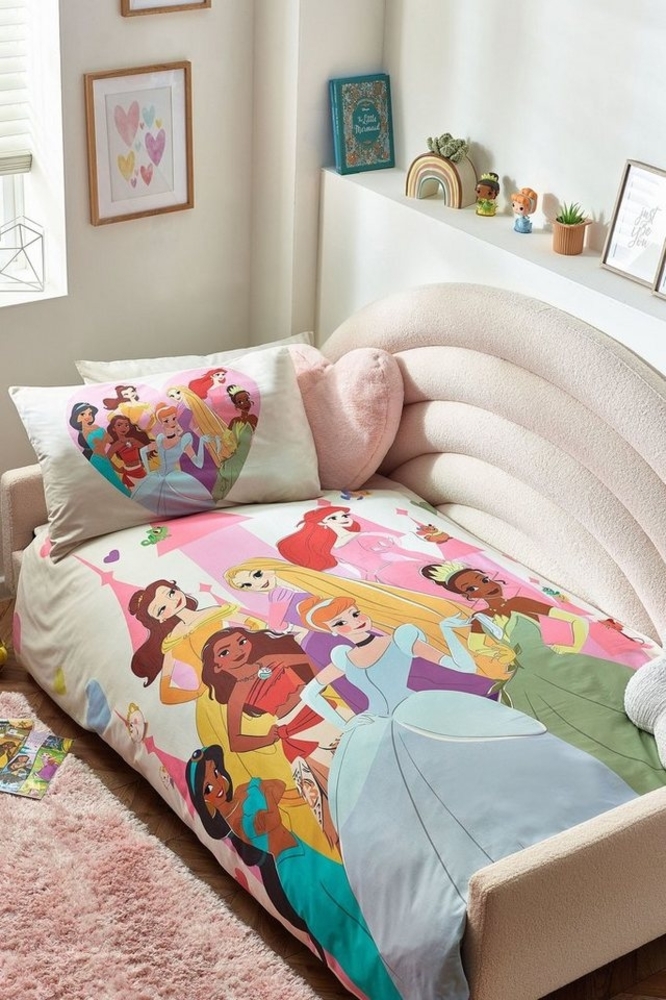Next Bett-Set Disney-Prinzessin Bettwäsche aus reiner Baumwolle, Bezug: Baumwolle Bild 1