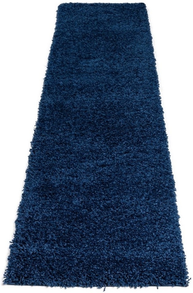 Bruno Banani Läufer Shaggy Soft, rechteckig, Höhe: 30 mm, Läufer, Brücke, gewebt, Uni-Farben, besonders weich Bild 1