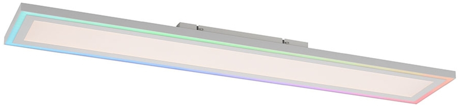 Leuchten Direkt 14901-16 EDGING LED Deckenleuchte weiss 100x18cm Rainbow RGB Bild 1