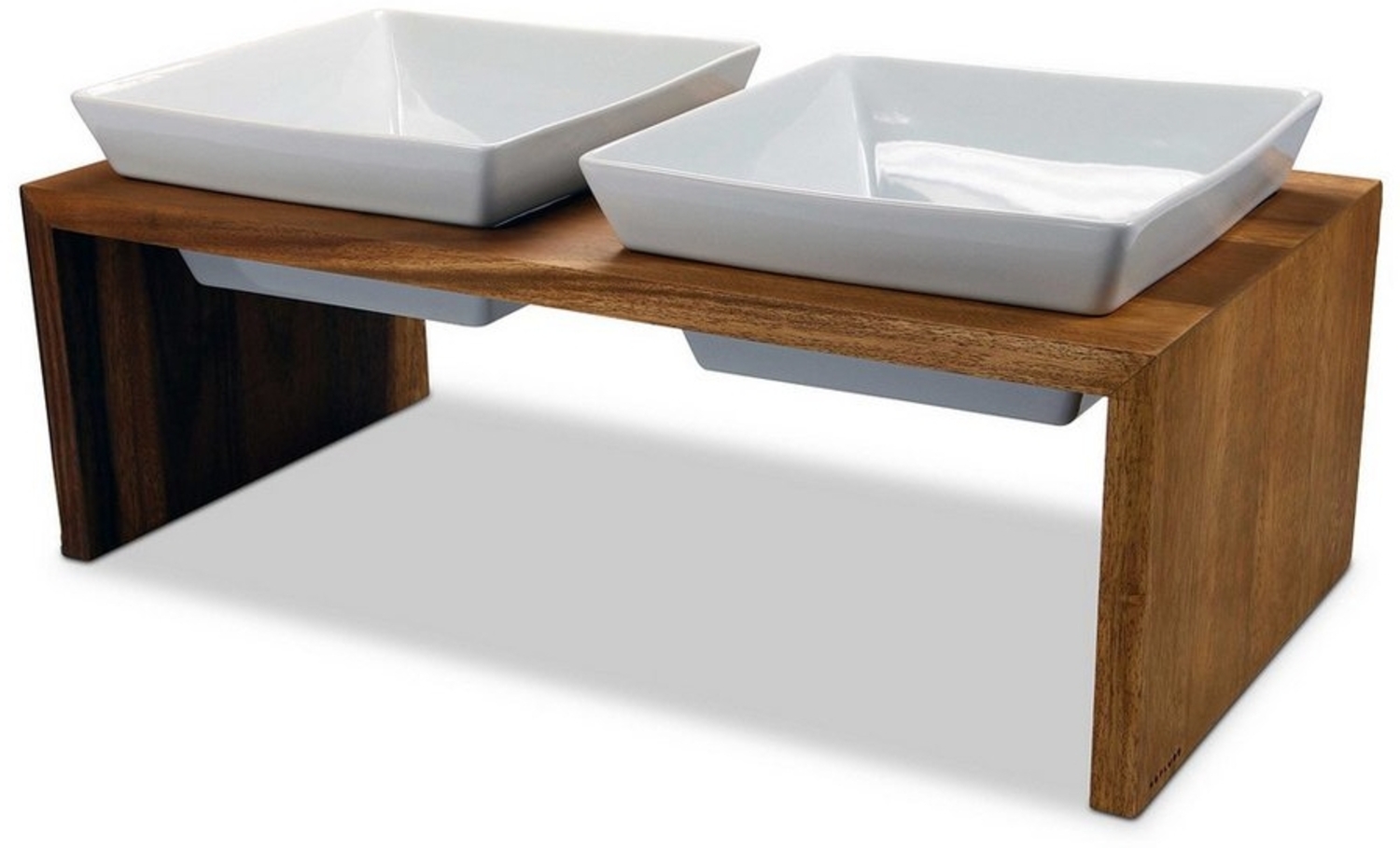 Doppelnapf Meshidai True Gr.S teak 410563 Bild 1