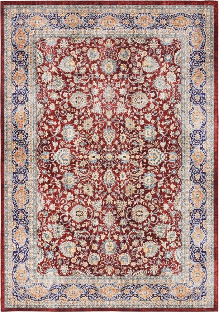 ELLE DECORATION Teppich Keshan Maschad, rechteckig, Höhe: 5 mm, Orientalisch, Läufer, Kurzflor, Vintage, Wohnzimmer, Schlafzimmer Bild 1