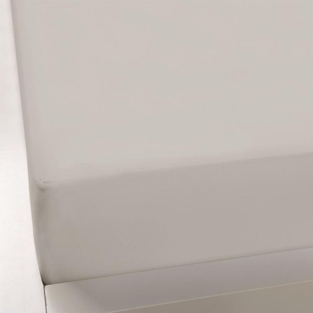 Formesse Boxspring Spannbettlaken Bella Gracia Alto|120x200 - 130x220 cm| perlgrau Bild 1