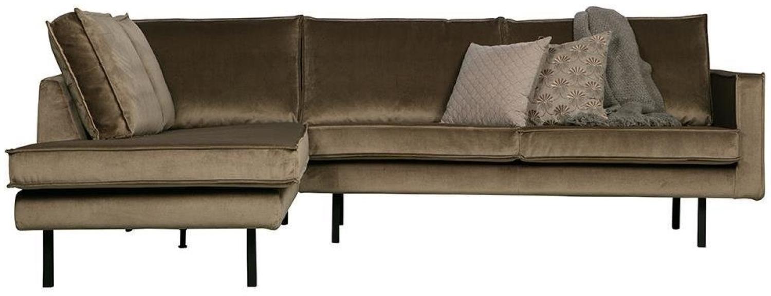 BePureHome Rodeo Eckcouch Links Taupe Bild 1