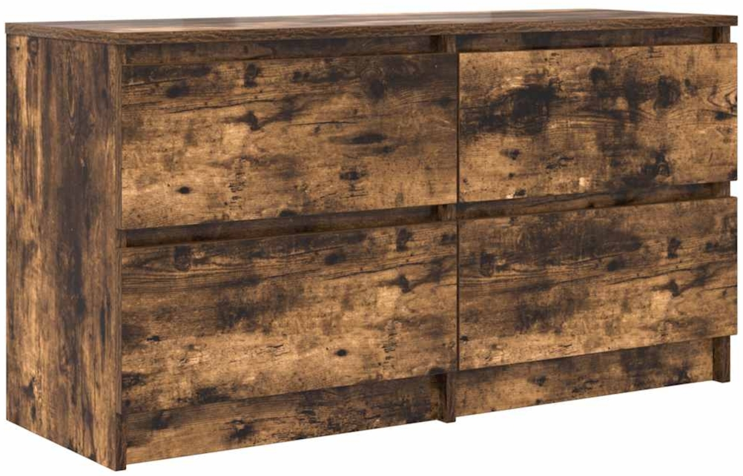 vidaXL TV-Schrank Räuchereiche 100x35x54 cm Holzwerkstoff 861800 Bild 1