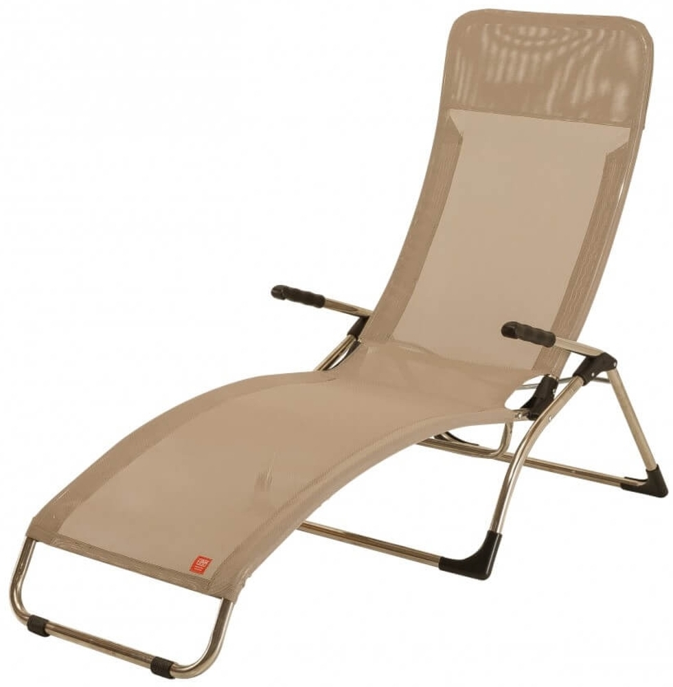 SAMBA Taupe Sonnenliege Liegestuhl Gartenliege von FIAM Bild 1