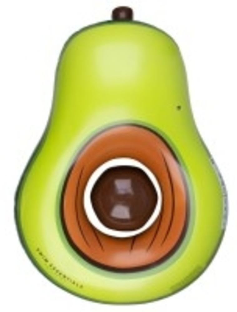 Luftmatratze - Aufblasbare Avocado mit Strandball Bild 1