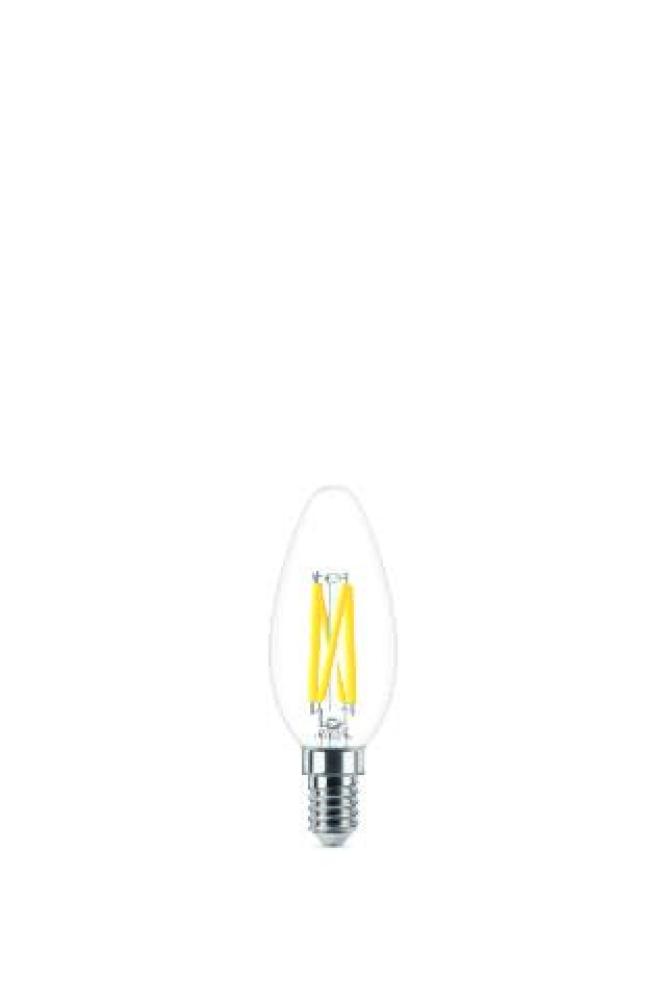 Philips LED WarmGlow Kerzenlampe 60W E14 Klar dimmbar Bild 1