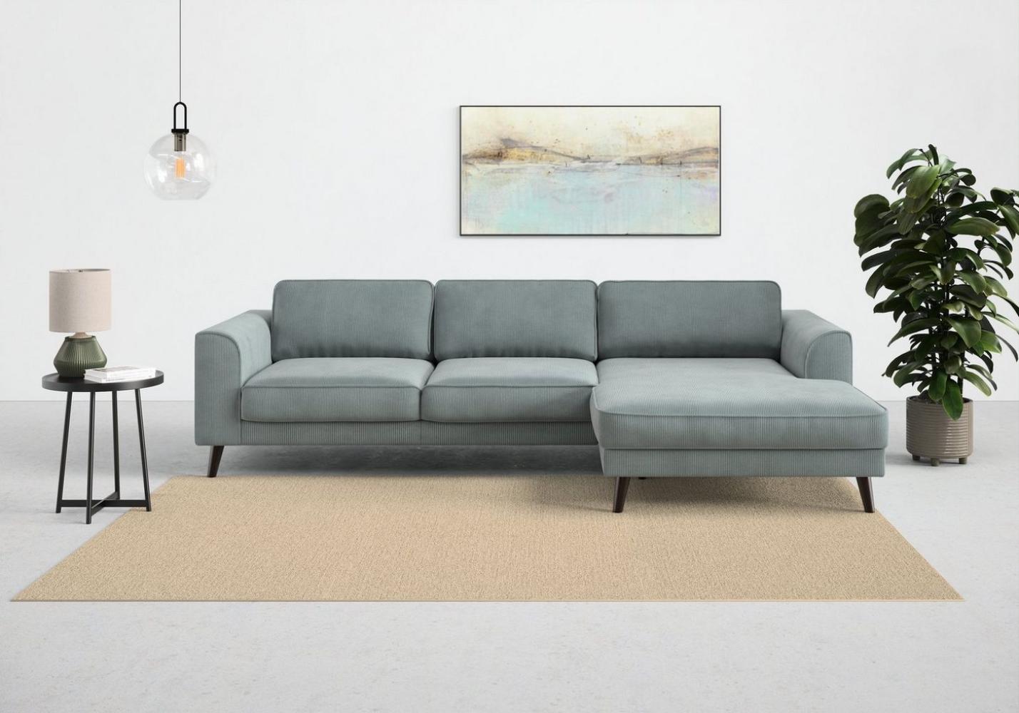 TRENDMANUFAKTUR Ecksofa Lumber Jack, elegantes Designsofa, L-Form, wahlweise mit Bettfunktion u. Bettkasten Bild 1