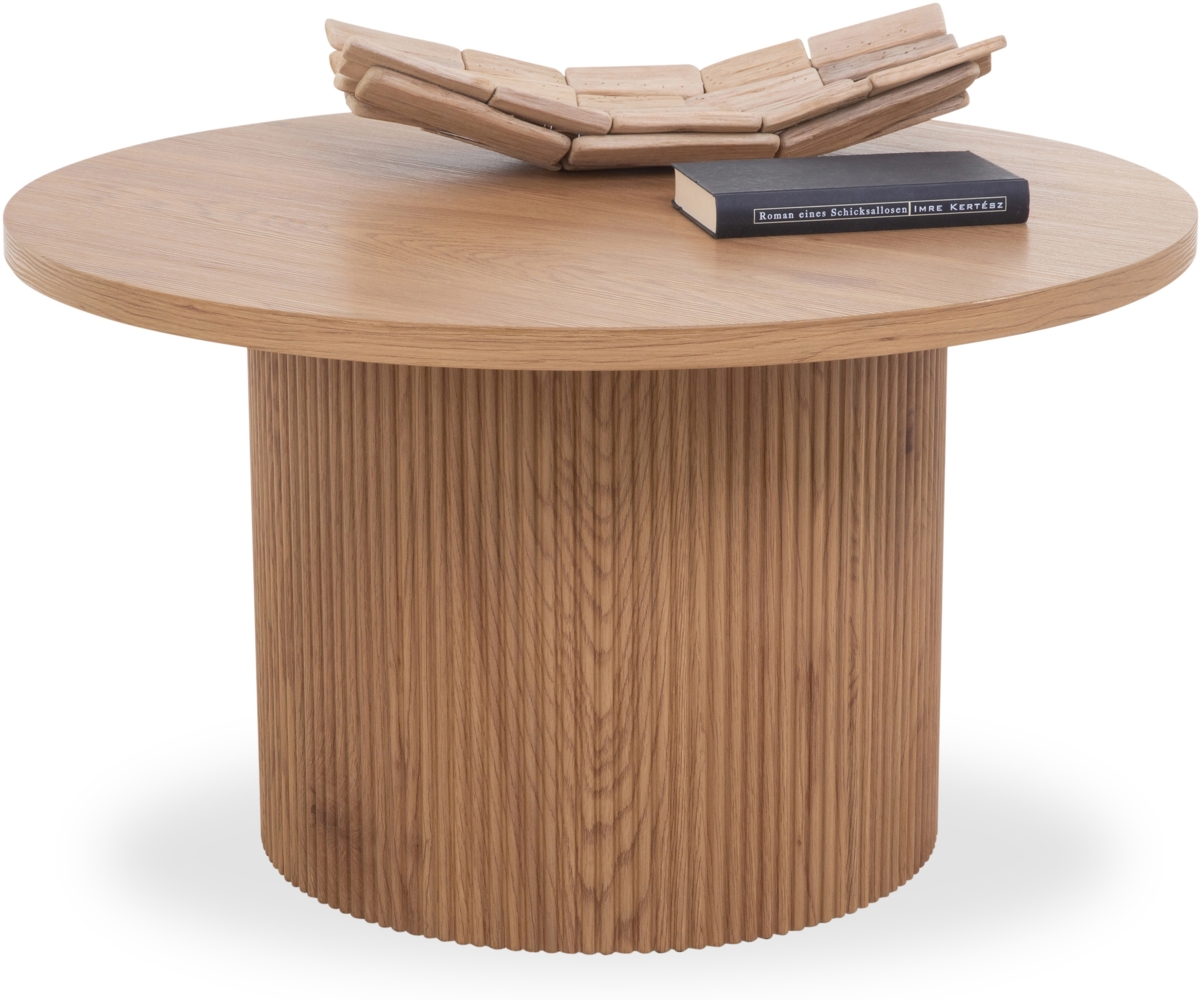 House Nordic Couchtisch, natur, ø80x45 cm Bild 1