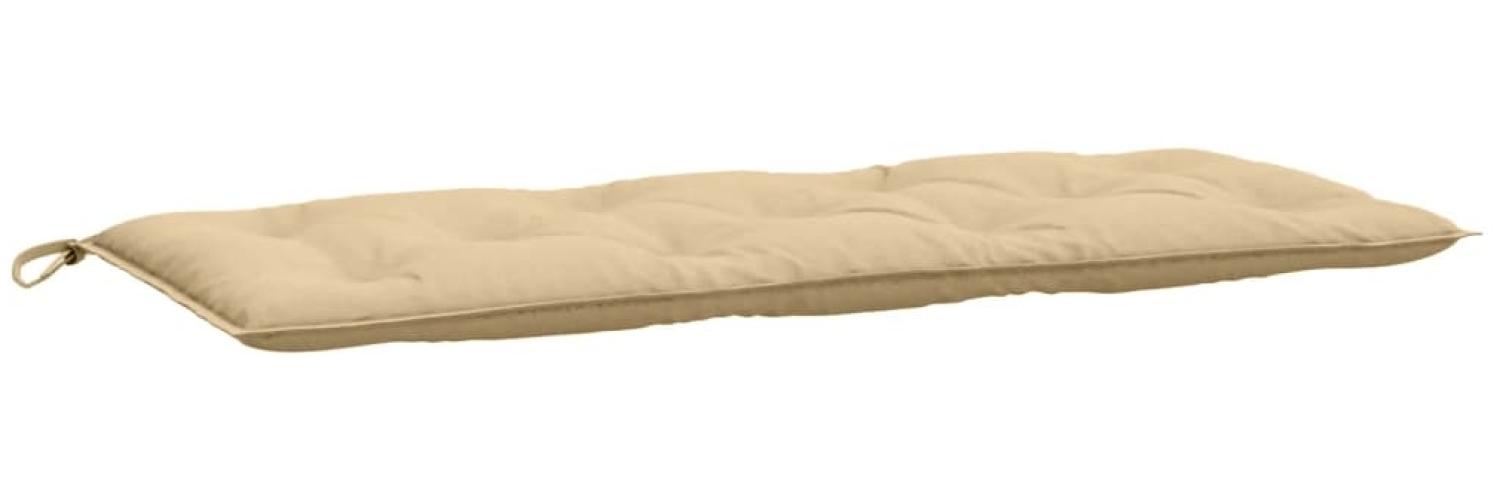 vidaXL Gartenbank-Auflage Melange Beige 120x50x7 cm Stoff 4002545 Bild 1