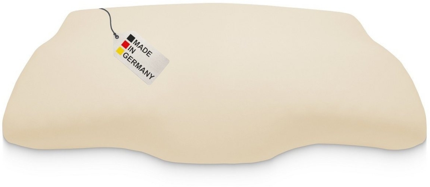 DUKAL Kissenbezüge für Derila (Queensize) Memory Foam Kissen, 30x50 cm, (1 Stück), aus hochwertigem Doppel-Jersey, 100% Baumwolle, mit Spannumrandung Bild 1