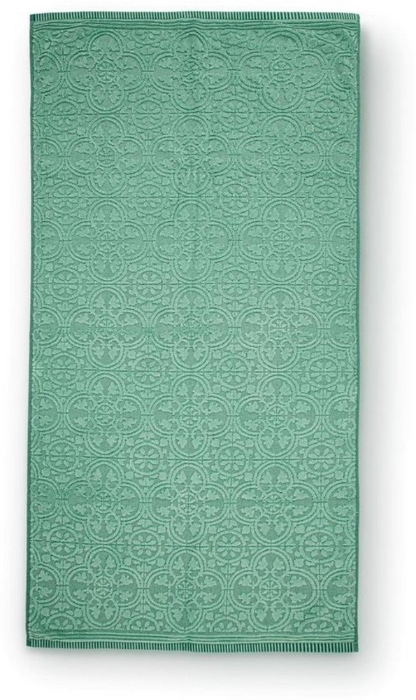 PiP Studio Handtuch Tile Pip Green 70X140 Grün 100% Cotton, terry, 500 GSM 70x140 c, Baumwolle (1-St), Handtuch Frottetuch Bild 1