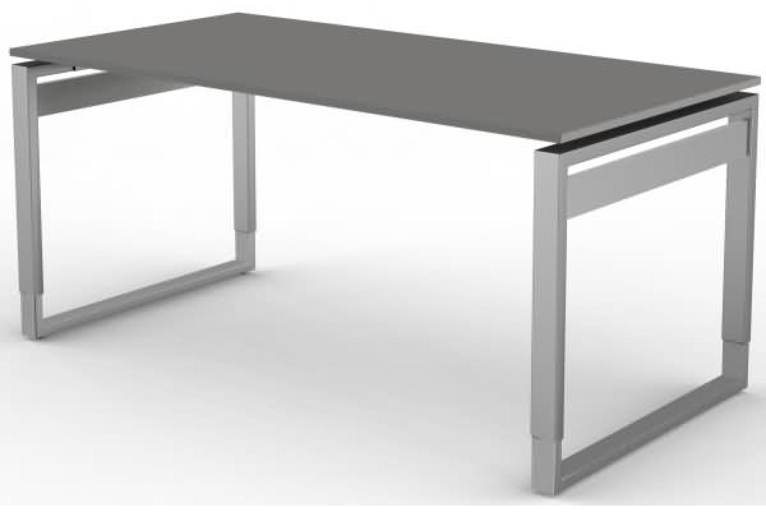 Kerkmann Schreibtisch StageOne Form 5 BxT 160x80cm grafit Bild 1