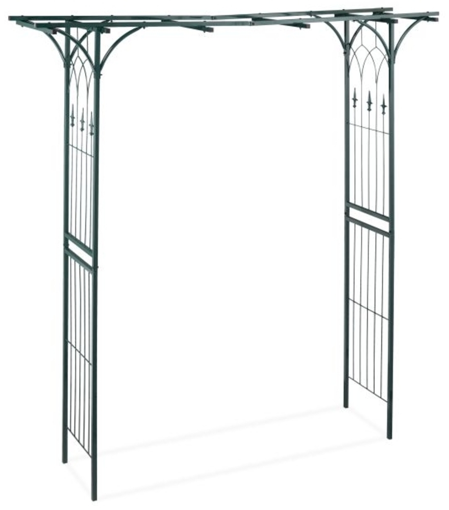 Rosenbogen Metall eckig Bild 1