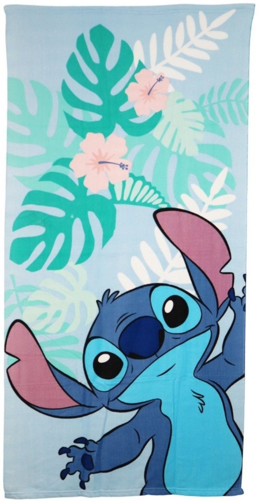 Disney Strandtuch Disney Lilo und Stitch Mikrofaser Badetuch XL 70x140 cm Bild 1