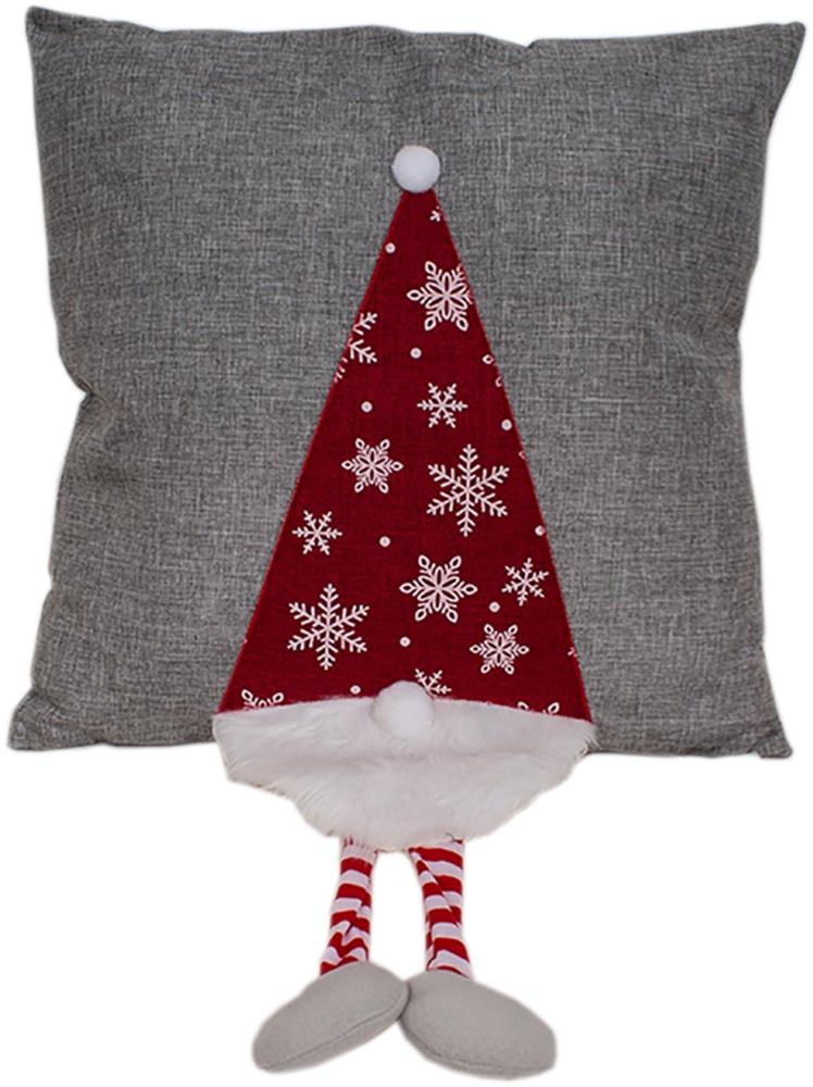 Weihnachtskissen Kuschelkissen Sofakissen Kissen Weihnachten Weihnachtsmann 45cm Bild 1