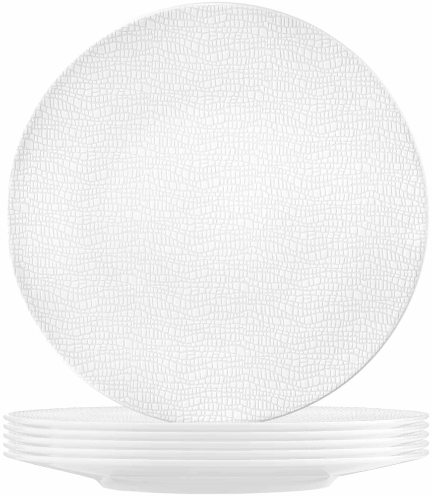 Seltmann Weiden Life Fashion Speiseteller ø 28,3 cm 6er Set Luxury White Bild 1