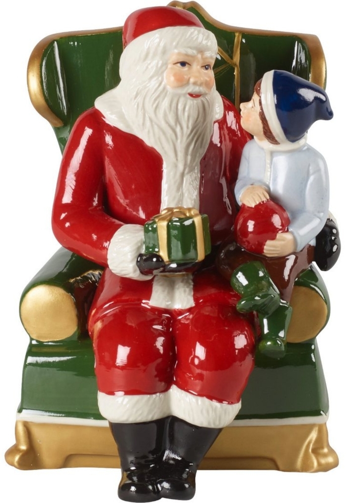 Villeroy & Boch Christmas Toy's Santa auf Sessel Bild 1