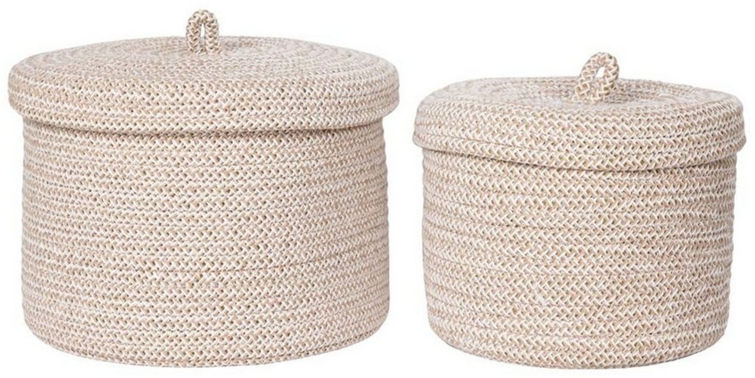 ebuy24 Allzweckkorb Sebal Korb Satz von 2 Stk. beige. Bild 1