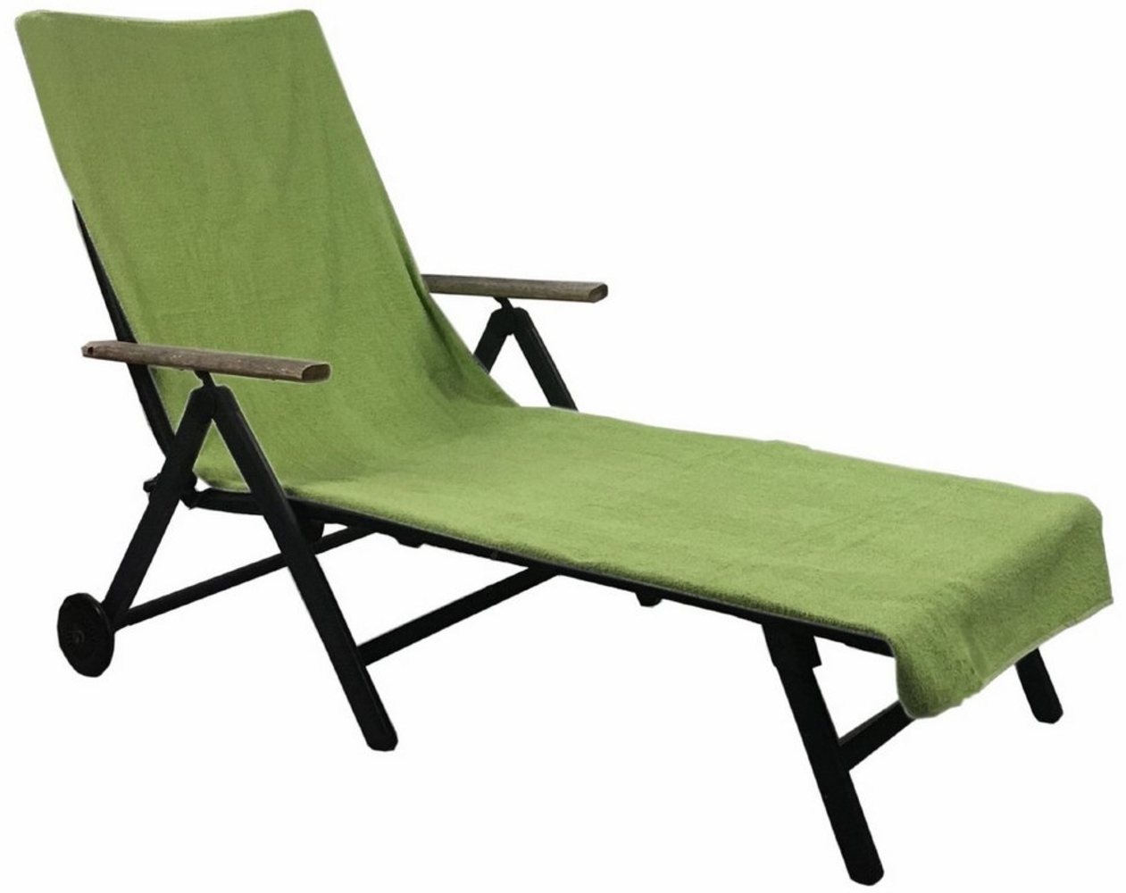 NYVI Strandtuch Frottee Schonbezug für Gartenliege NYVISpa 75x200 cm, Frottee, Hygiene Liegestuhlauflage für Sonnenliegen Bild 1