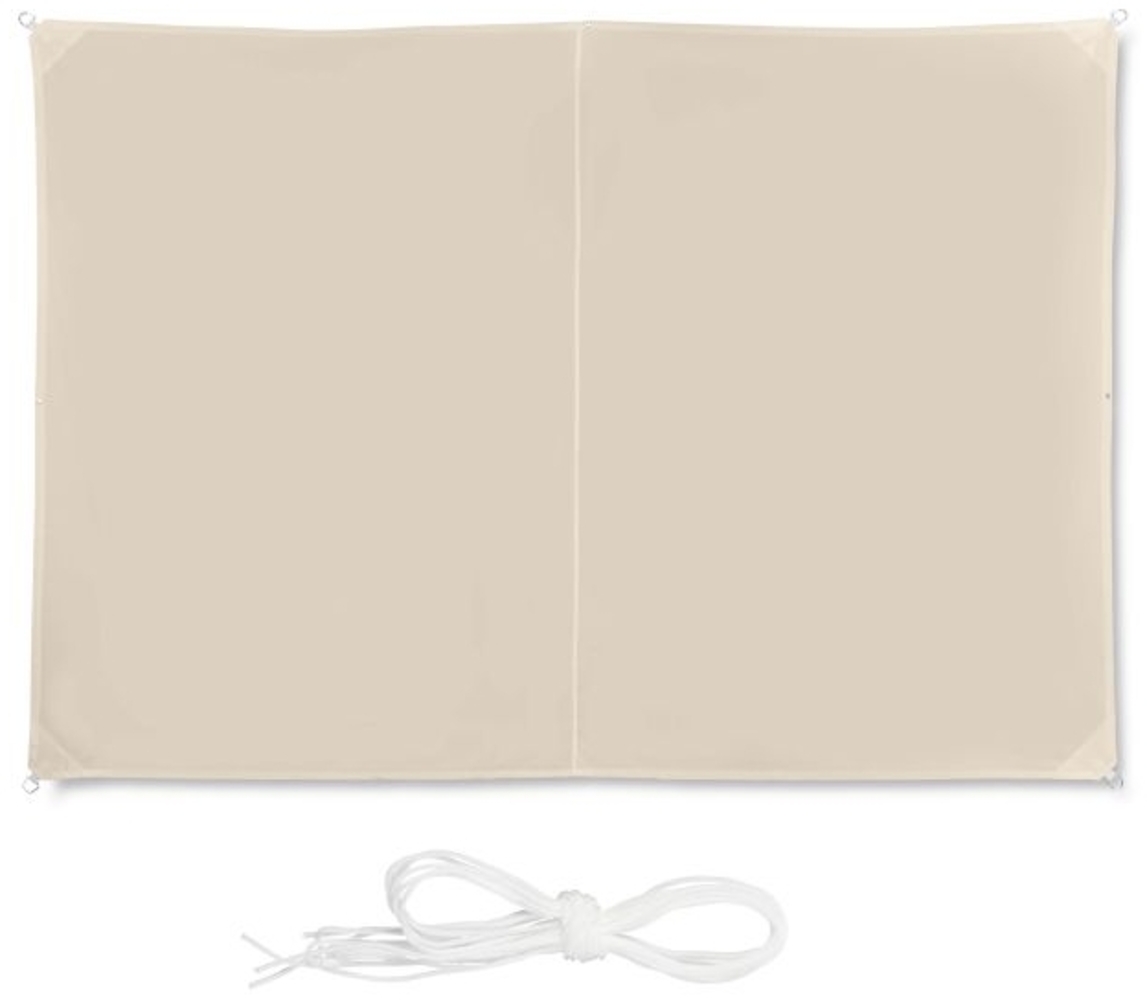 Rechteckiges Sonnensegel beige 10026351_977 Bild 1