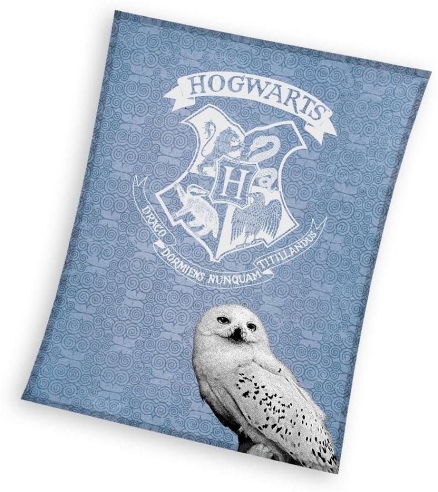 Wohndecke Harry Potter Coral Fleecedecke Kuscheldecke 130 x 170 cm, Harry Potter Bild 1