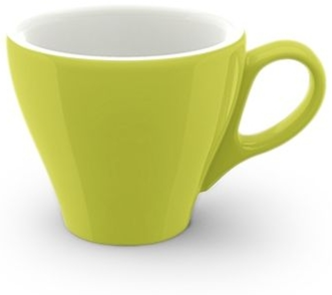 Espresso-Obertasse 0,09 l Classico Solid Color Limone Dibbern Espressotasse - Mikrowelle geeignet, Spülmaschinenfest Bild 1