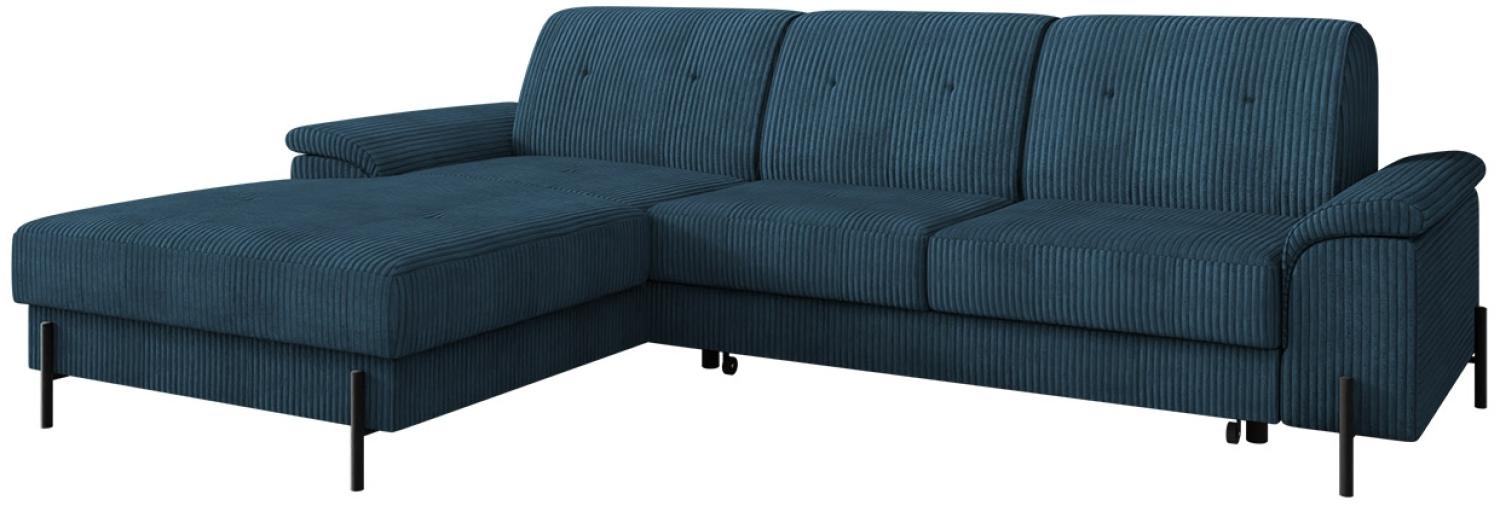 Ecksofa Eztano Cord (Farbe: Poso 05, Seite: Links) Bild 1