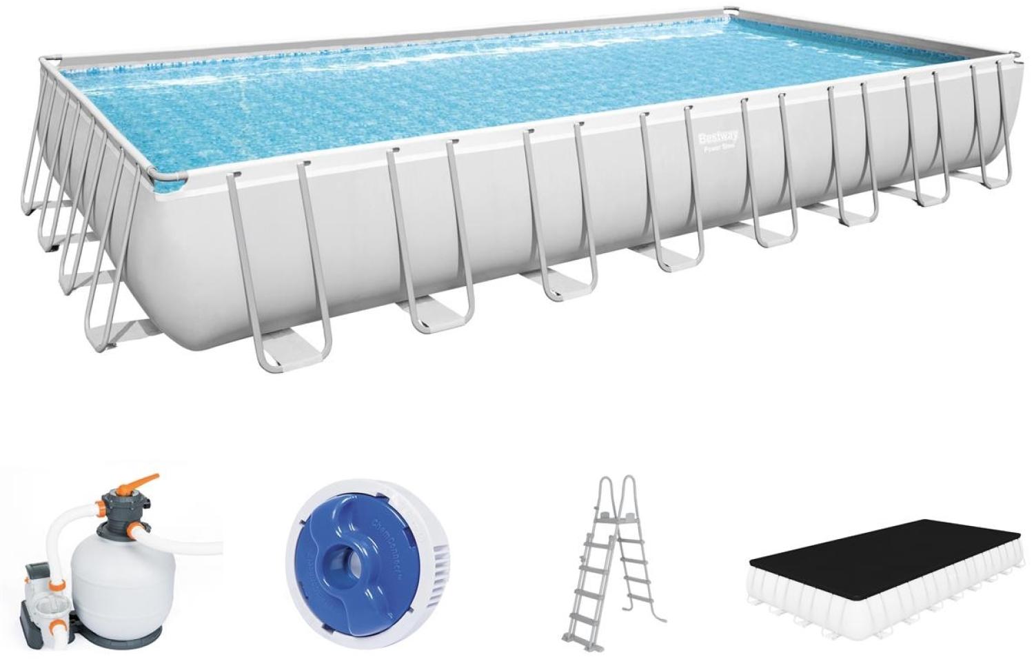 Bestway Power Steel Swimmingpool-Set 956x488x132 cm 92116 Bild 1