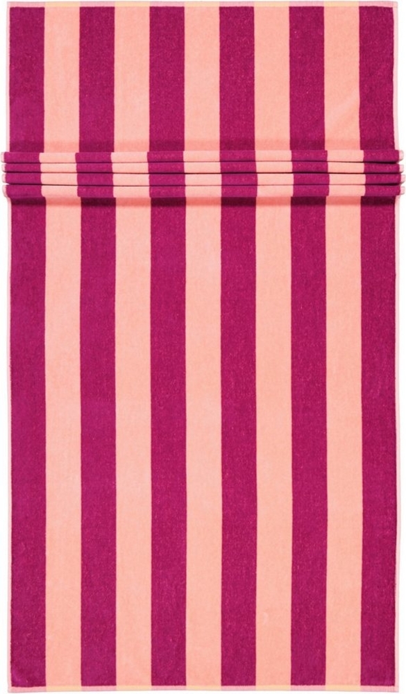 Cawö Home Strandtücher Beach Tropical Streifen 5577 Velours, 100% Baumwolle (1-St) Bild 1
