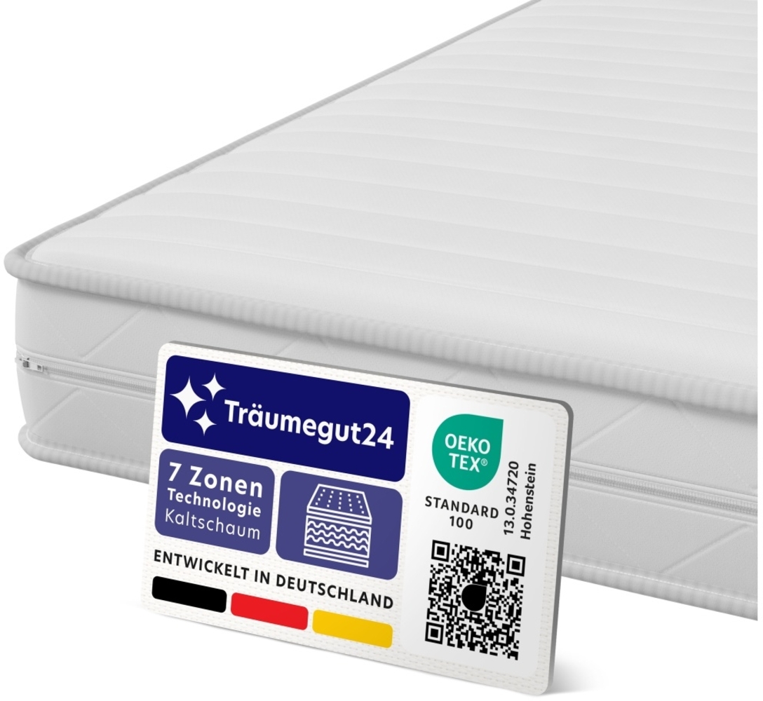 Träumegut24 - HydroCell 17 cm 7-Zonen Kaltschaummatratze 120 x 200 cm Härtegrad H3 & H4 : 17 cm : 120 x 200 cm : H3 & H4 Bild 1