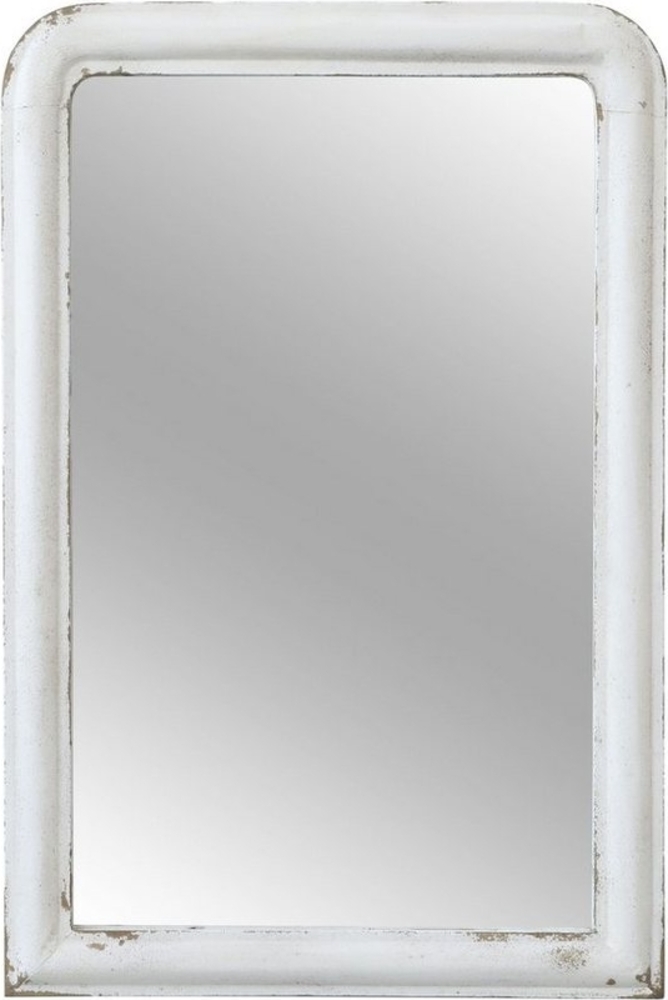 Wandspiegel Spiegel Metallrahmen Antik Weiß Shabby Vintage Chic Antique 22027319 Bild 1